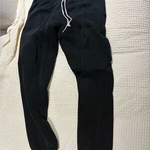 Wild Fable Black Joggers with White Drawstring